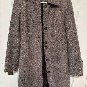 Women’s Classic Wool Tweed Peacoat New York & Company